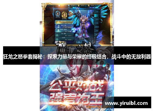 狂龙之怒拳套揭秘：探索力量与荣耀的终极结合，战斗中的无敌利器